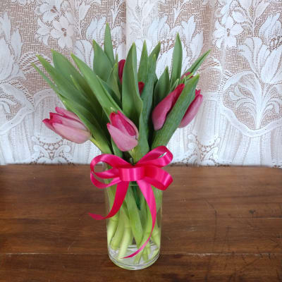 Precious Pink Tulips