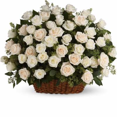 Bountiful Rose Basket