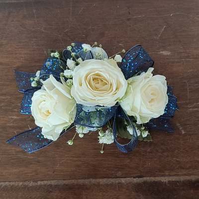 Royal Wrist Corsage