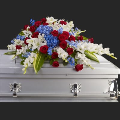 Distinguished Service Casket Spray