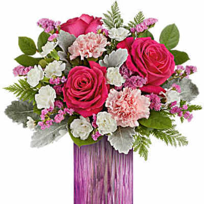 Teleflora's Pink Glow Bouquet