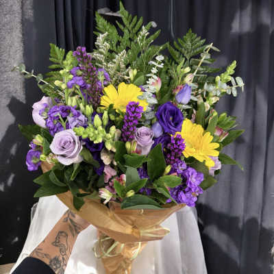 Designer's Choice Wrapped Bouquet