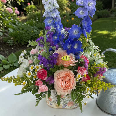 Fluttering Wildflowers