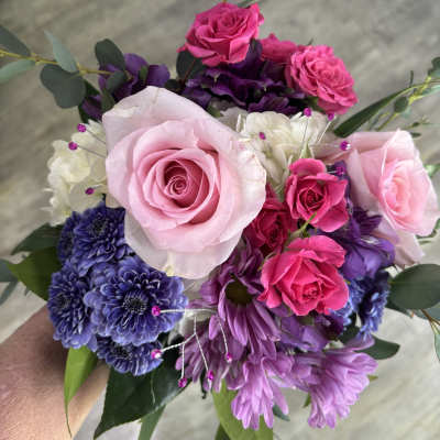 Mixed Flower Prom Bouquet