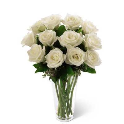 The FTD White Rose Bouquet