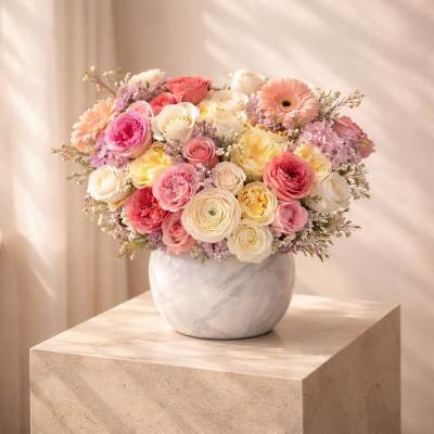Luxury Garden Rose Arrangement