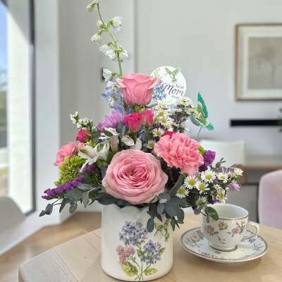 Fluttering Garden Mother’s Day Arrangement