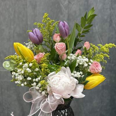 Blush Garden Vase