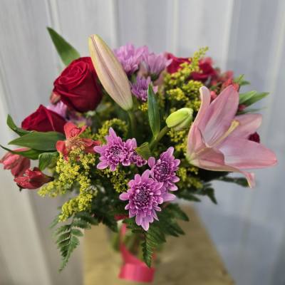Blushing elegance