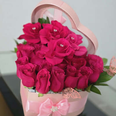 Hot Pink Heart