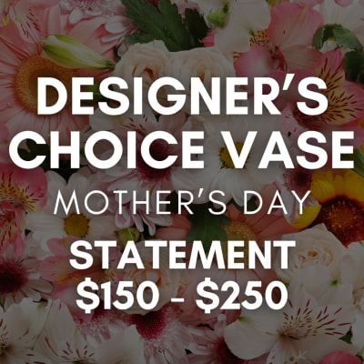 Designer’s Choice Statement Vase Arrangement