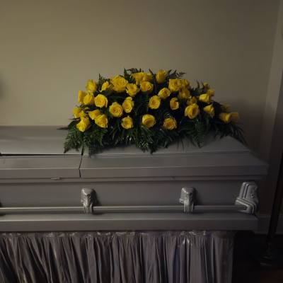 SONSHINE YELLOW CASKET SPRAY