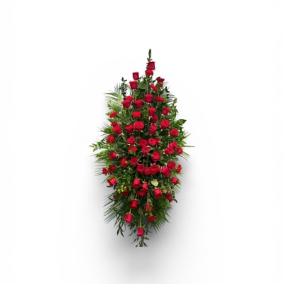 Red Rose standing spray