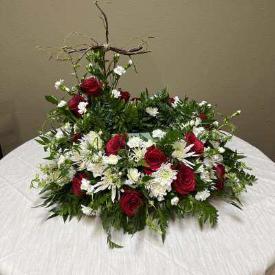 Cross Urn Piece