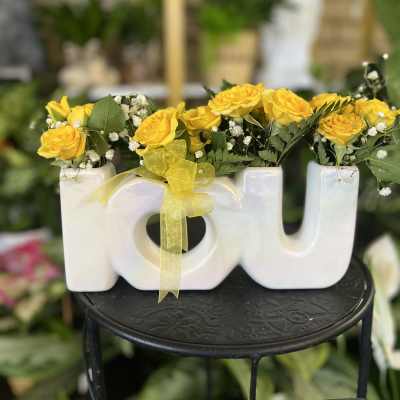 I LOVE YOU (YELLOW )