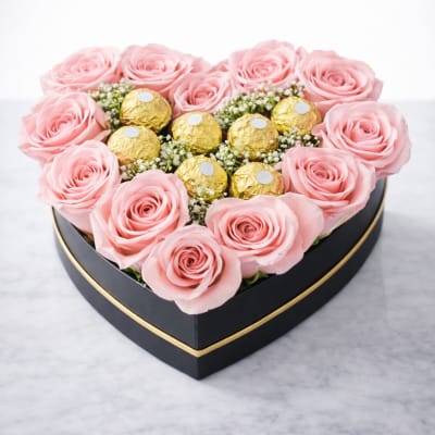 Rose box pink