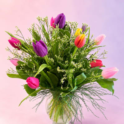Tulip Garden Whimsy