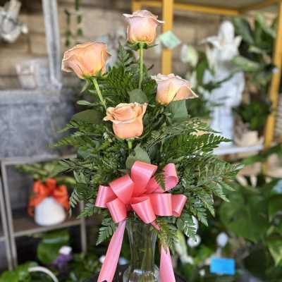 Peach Floral
