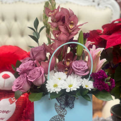 The Orchid Handbag