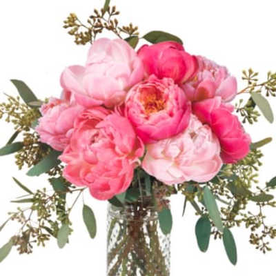 WITH LOVE PEONIES BOUQUET