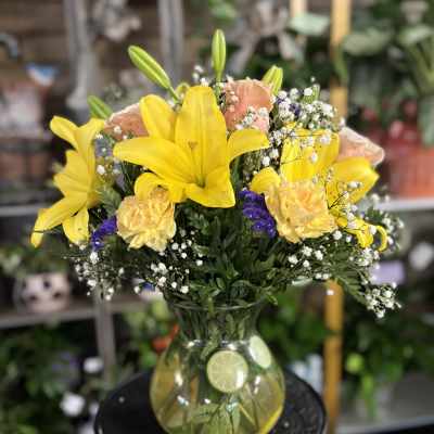Lemon Floral Beauty