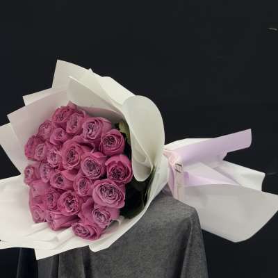Purple roses