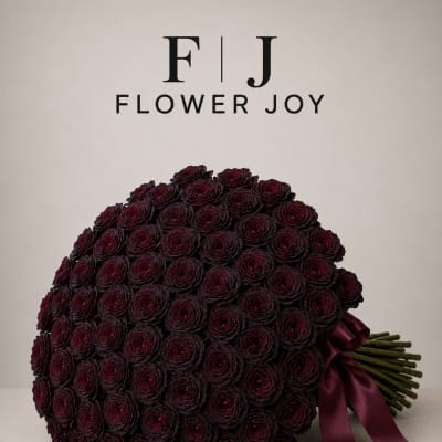 Midnight Romance Bouquet (75 Roses)
