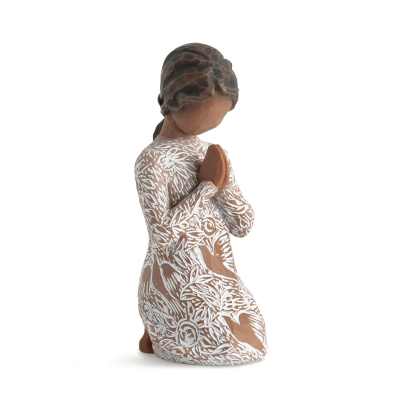 Willow Tree prayer of Peace (Darker Skin)