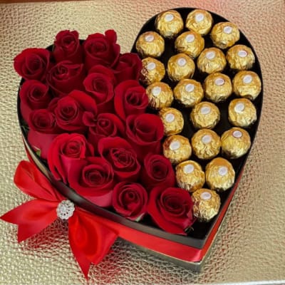 Chocolate rose