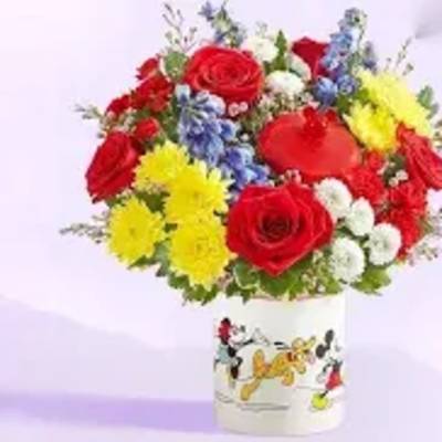 micky mouse & friends cookie jar
