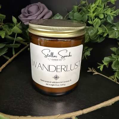 Wanderlust 8oz Candle