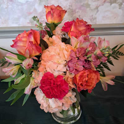 Coral Blush Blooms