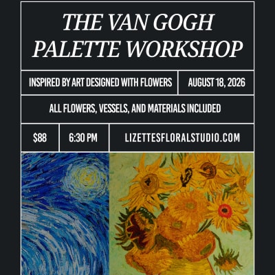 AUGUST 18, 2026 - The Van Gogh Palette Workshop