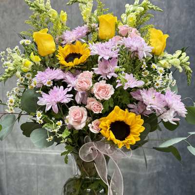 Garden Sunrise Vase