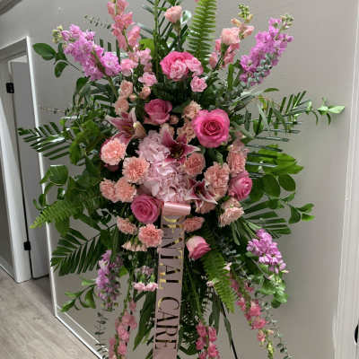 Pink Lily Spray