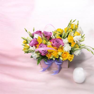 Pastel Petals tote