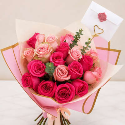 Rosé Love Bouquet