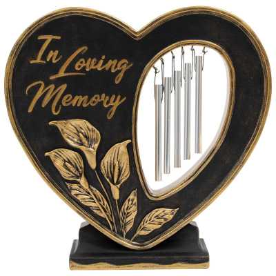 Heart Chime 'In Loving Memory'