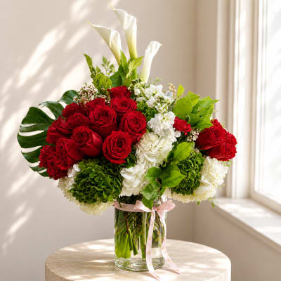 Amore Eterno Roses Bouquet - Rouge