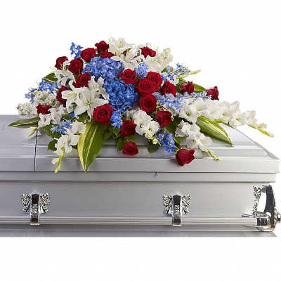 Distinguished Service Casket Spray