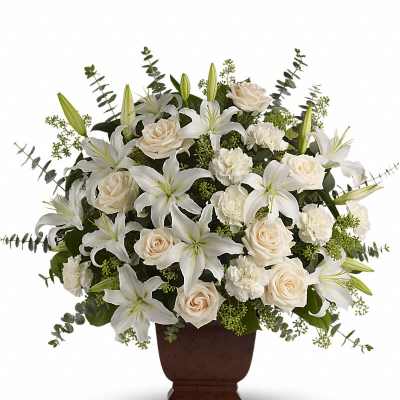 Teleflora's Loving Lilies and Roses Bouquet