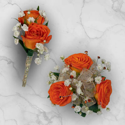 Citrine 3 Rose Combo