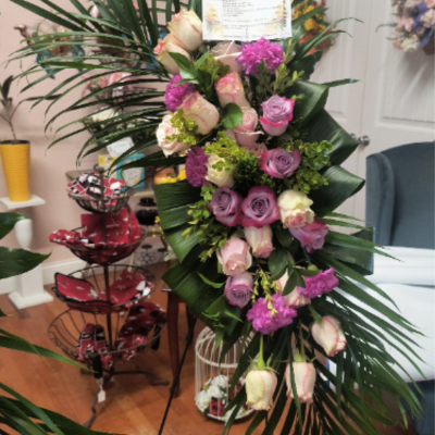 Serene Lavender Grace Spray Stand