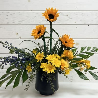 Dancing Sunflowers