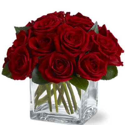 Teleflora's Dozen Rose Contempo