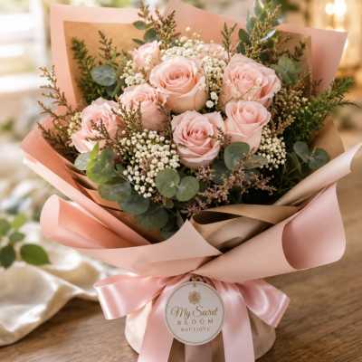 Wrapped Roses