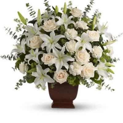 Teleflora's Loving Lilies and Roses Bouquet