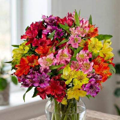 PASSIONATE PERUVIAN LILLIES
