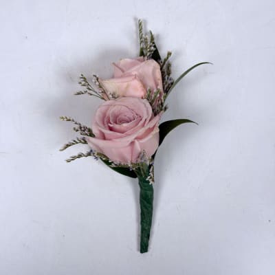 Amethyst Boutonniere