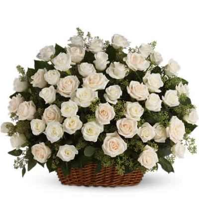 Bountiful Rose Basket